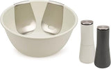 Joseph Joseph 20184 Serve it In Style Salad Bowl with Mill Set