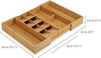 Joseph Joseph 851696 DrawerStore Bamboo Expanding Cutlery Utensil & Gadgets Organiser