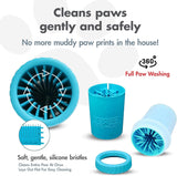 Dexas MudBuster Portable Dog Paw Cleaner Small Blue