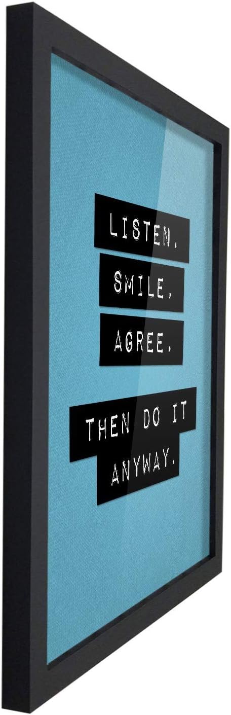 Poster Hub -Listen Smile Agree