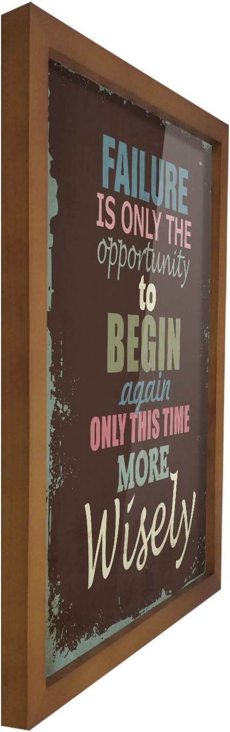 Poster Hub Failure Is Only The Opportunity Motivational Art Decor