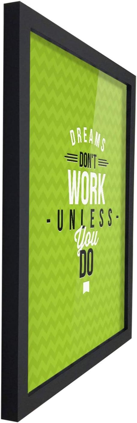 Poster Hub Dreams Dont Work Colour Motivation Art Decor Secondary image