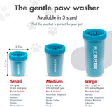 Dexas MudBuster Portable Dog Paw Cleaner Small Blue