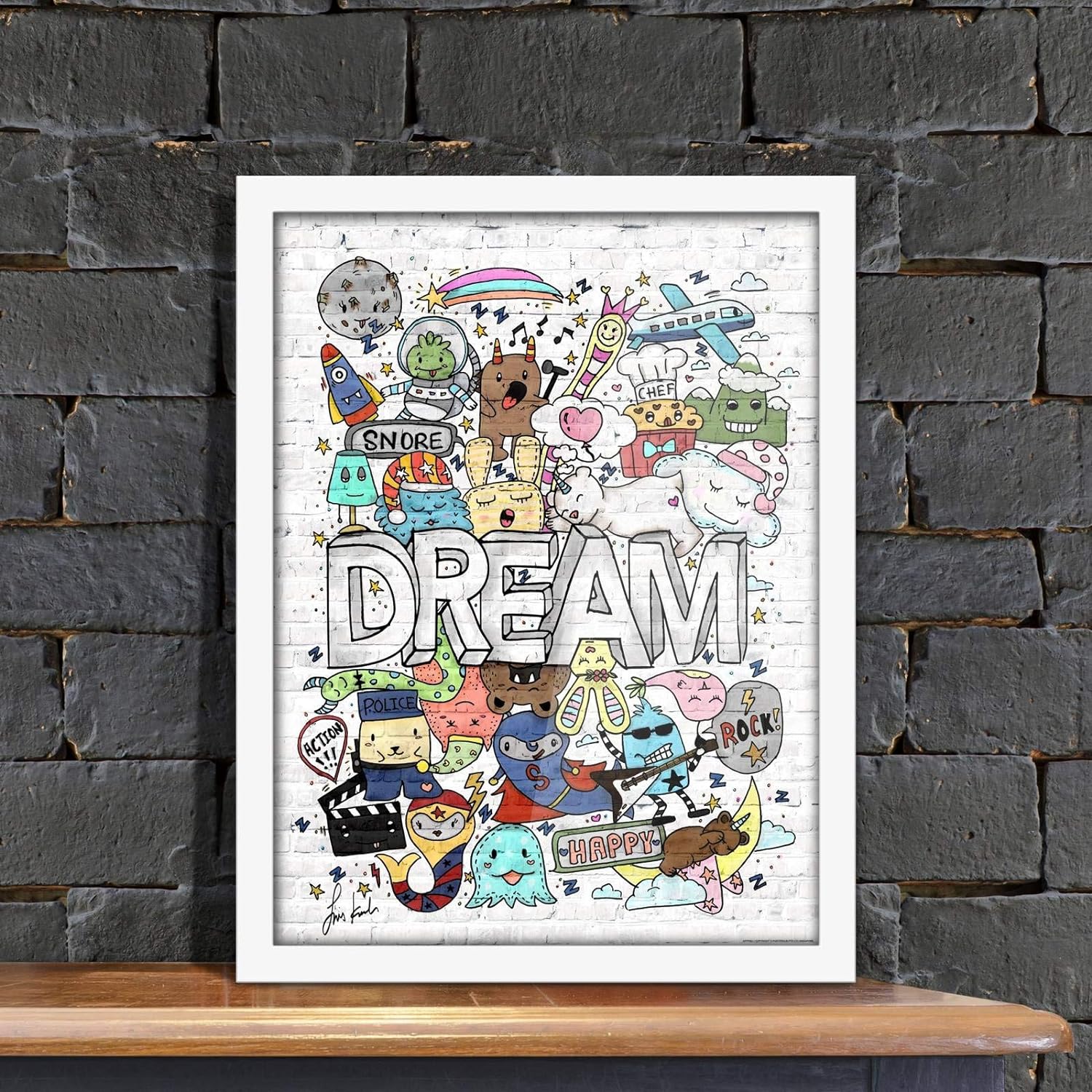 Poster Hub Dream Doodles Art By Iris Kuah Art Decor Main image