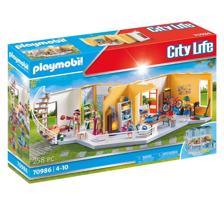 Playmobil City Life Floor Extension House - 70986 Main image