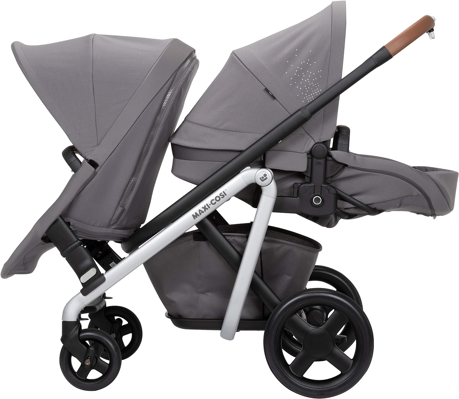 Maxi Cosi Lila Modular Stroller Duo Seat Kit Nomad Grey