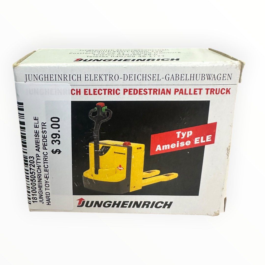 Jungheinrich CH Electric Pedestrian Pallet Truck