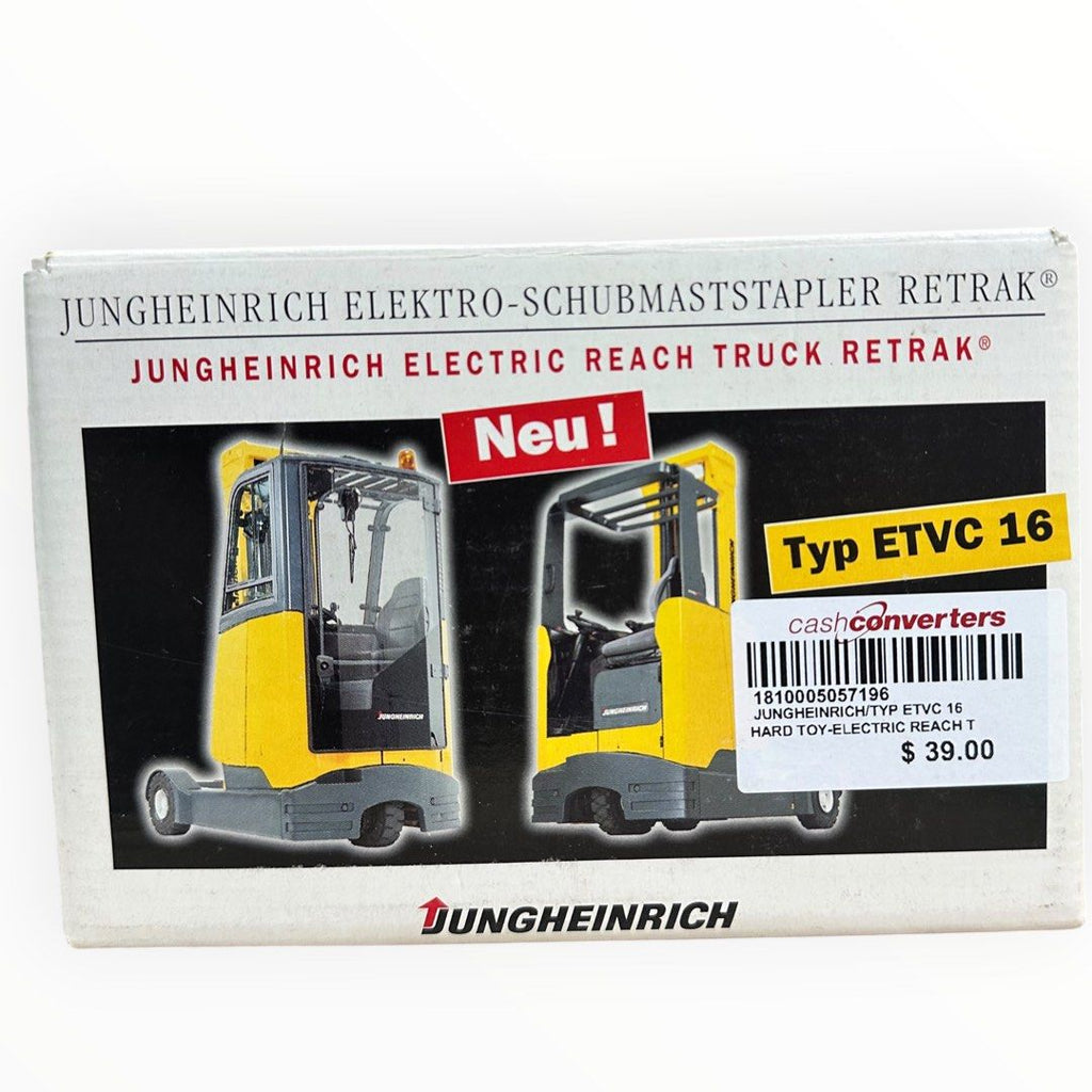 Jungheinrich Electric Reach Truck Retrak Diecast Collectible