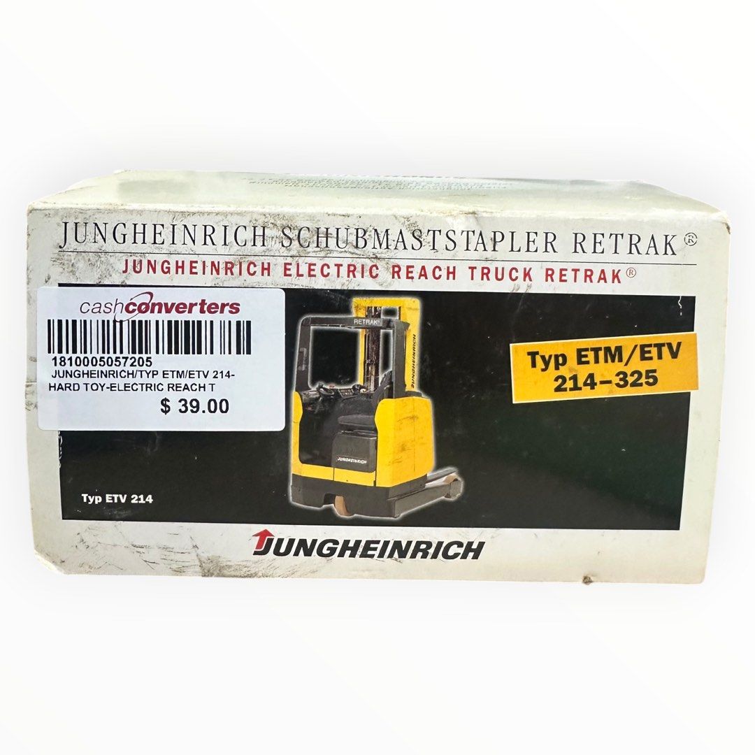 Jungheinrich Electric Reach Truck Retrak Diecast Collectible Main image