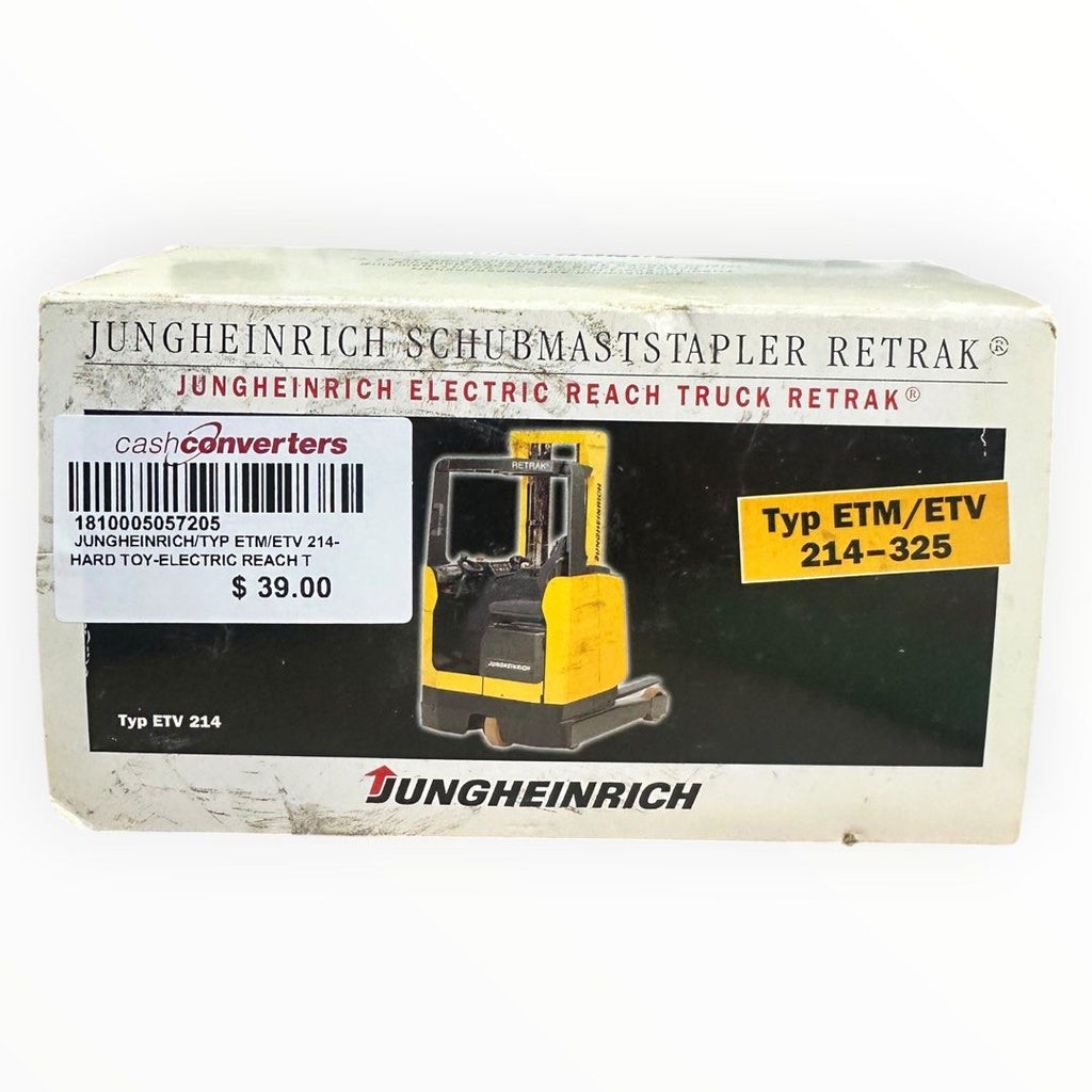 Jungheinrich Electric Reach Truck Retrak Diecast Collectible