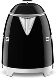 Smeg KLF05BLUK Mini Electric Kettle, 0.8L, Black