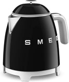 Smeg KLF05BLUK Mini Electric Kettle, 0.8L, Black