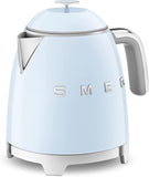 Smeg KLF05PBUK Mini Electric Kettle, 0.8L, Pastel Blue