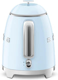 Smeg KLF05PBUK Mini Electric Kettle, 0.8L, Pastel Blue