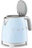 Smeg KLF05PBUK Mini Electric Kettle, 0.8L, Pastel Blue