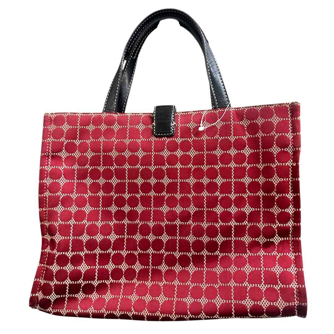 Kate Spade New York Patterned Canvas Tote Bag – Red Secondary image