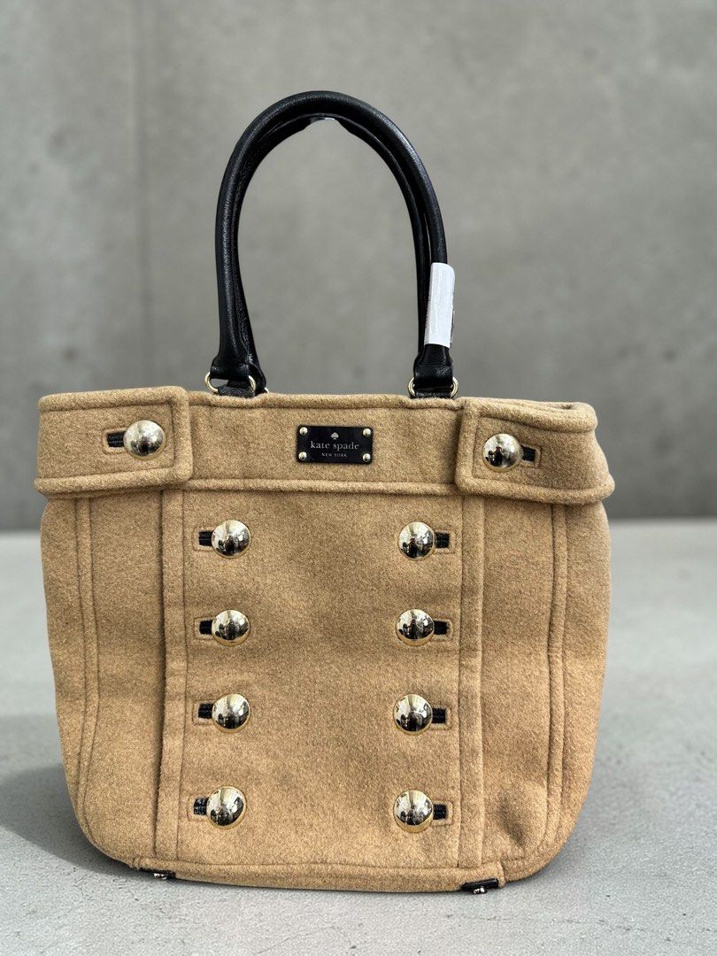 Kate Spade Wool Tote Bag