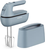 Kenwood QuickMix Go HMP40.000GY - Hand Mixer with 2 Attachments, 350W, Storm Blue