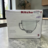 Kitchenaid Glass bowl-5qt-stand Mixer attachment