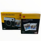 KODAK Mini Shot 3 Retro Instant Camera & Photo Printer + Cartridge