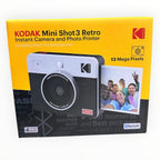 KODAK Mini Shot 3 Retro Instant Camera & Photo Printer + Cartridge