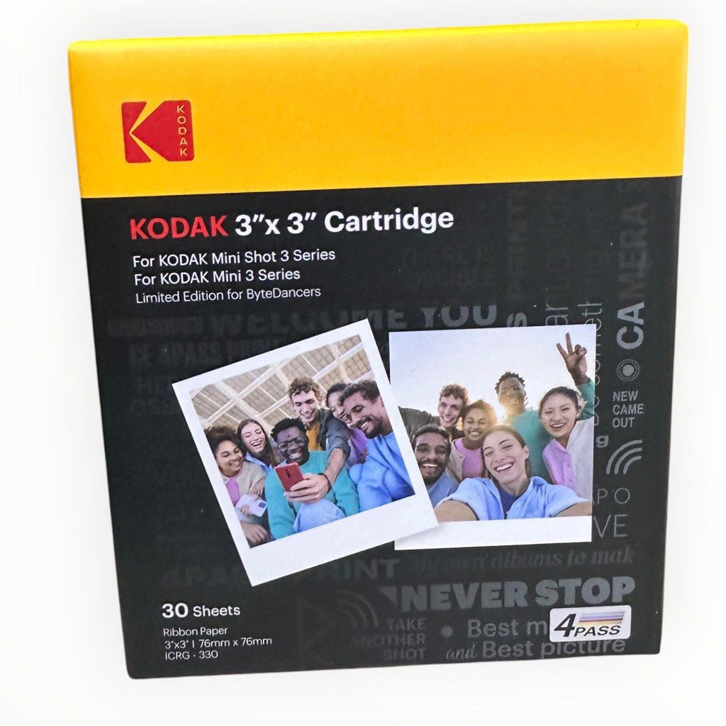 KODAK Mini Shot 3 Retro Instant Camera & Photo Printer + Cartridge