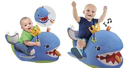 K'S Kids Big Blue Whale, Multi Color