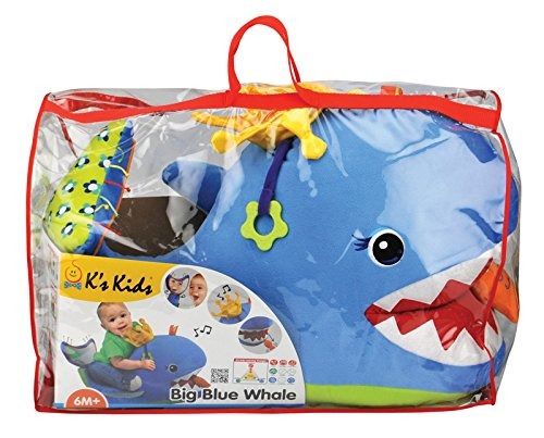 K'S Kids Big Blue Whale, Multi Color