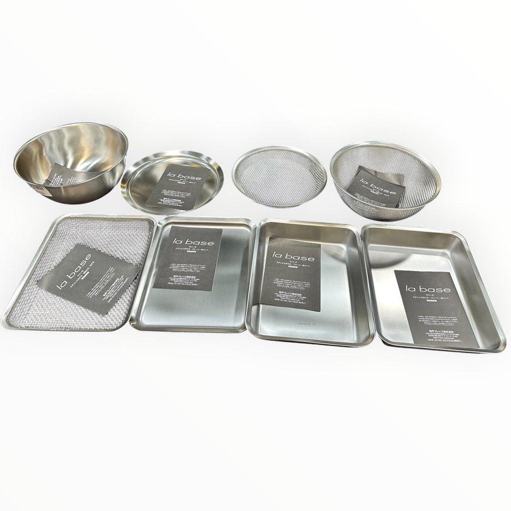 La Base La Base Square 4-Piece Set & Round Medium 4-Piece Set