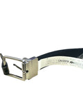 Lacoste Leather Belt black- size 43