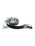 Lacoste Leather Belt black- size 43