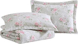 Laura Ashley Queen Quilt Set Melany Pink Queen
