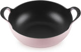 Le Creuset Cast Iron Balti Dish 24cm Chiffon Pink