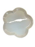 Le Creuset Flower Plate Large Meringue