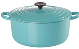 Le Creuset Round French Oven Casserole, 26cm, Turquoise