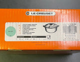 Le Creuset Round French Oven Casserole With Bear Knob 14cm Cool Mint