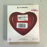 Le Creuset Seoul Sphere Heart Bowl, 650ml, Shell Pink