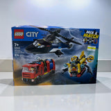 LEGO 60462 City Helicopter, Fire Truck, Submarine, Combo, Toy, Birthday, Present, Blocks, Boys, Girls, Children, 7, 8, 9 Years, Elementary School Students, Vehicles, Car, Mini Car, Pretend Play Visit the LEGO Store