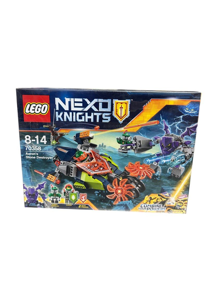 Nexo Knights Lego 70358 Aaron's Stone Destroyer Secondary image
