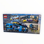 LEGO City Car Transporter Truck with Sports Cars Playset, 4 Vehicle Toys for Ages 7 and over 60408 (998 Pieces)