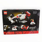 LEGO Icons McLaren MP4/4 & Ayrton Senna Model Car Set, F1 Racing Car Kit