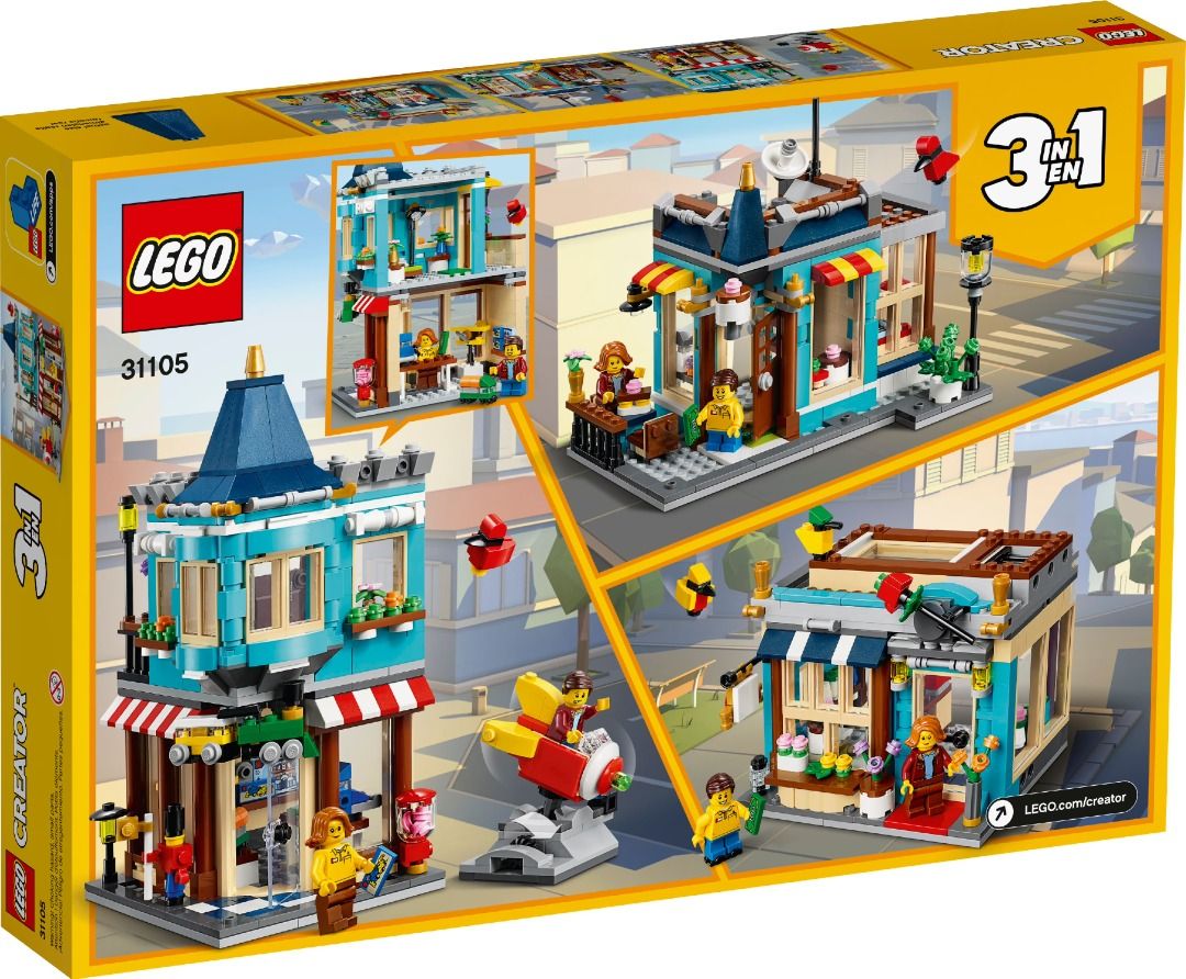 LEGO Creator 3in1 Townhouse Toy Store 31105, Cool Buildable Toy for Kids Building Kit (554 Pieces) Secondary image