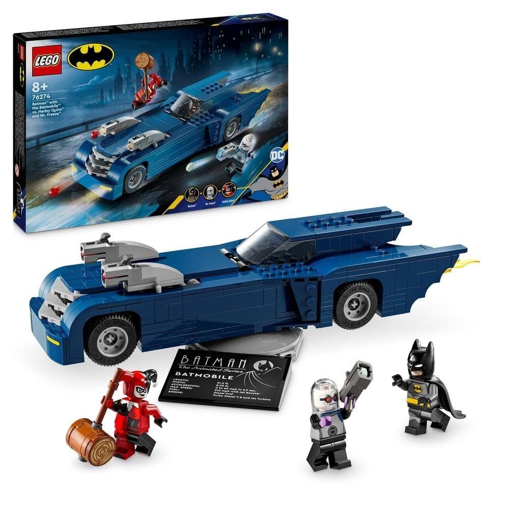 LEGO 76274 DC Batman With The Batmobile Vs Harley Quinn And Mr Freeze