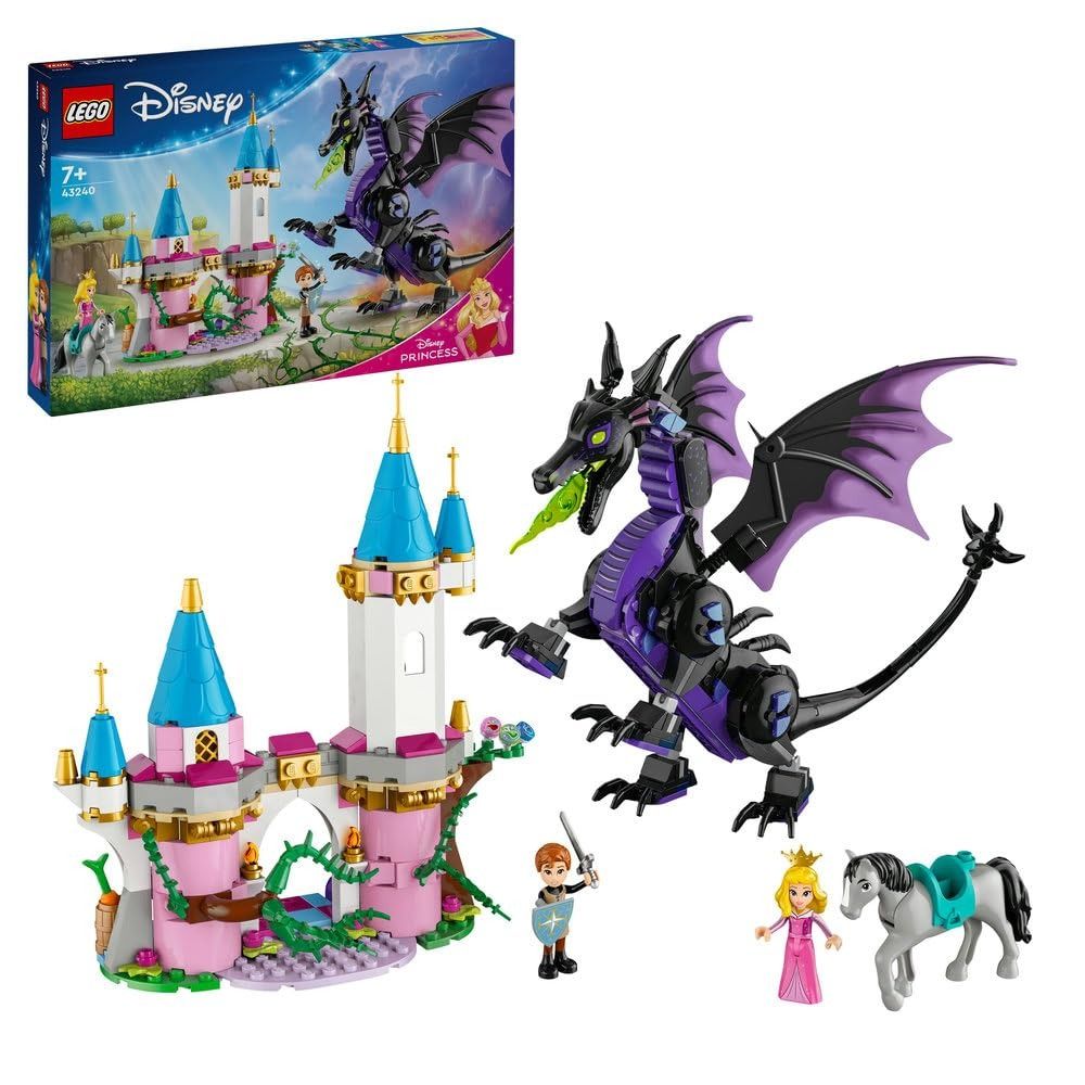 LEGO 43240 Disney Princess Maleficents Dragon Form Buildable Toy
