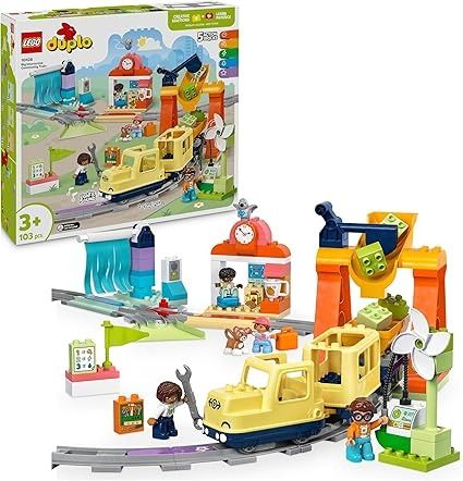 LEGO 10428 DUPLO Town Big Interactive Community Train Set