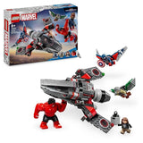 LEGO 76292 Marvel Captain America Vs Red Hulk Battle Set