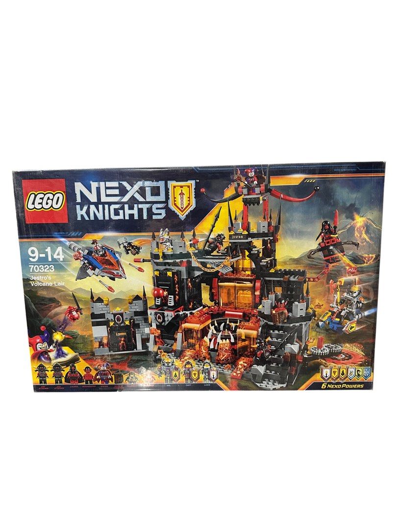 LEGO Nexo Knights 70323 Jestro's Volcano Lair Building Kit (1186 Piece)