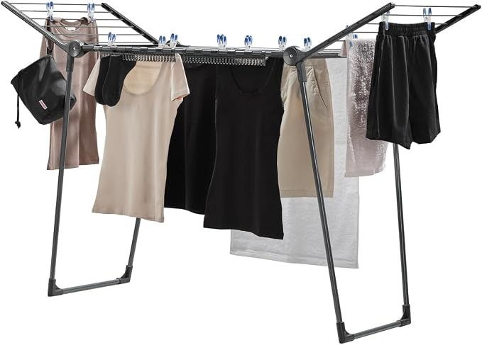 Leifheit Laundry Dryer Oegasus 150 Solid Slim Black