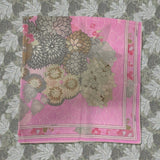 Leonard Pink Silk Scarf (80cm x 80cm)