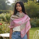 Leonard Pink Silk Scarf (80cm x 80cm)